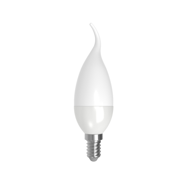 لامپ شمعی اشکی مات 7 وات K&S (توس الکتریک)