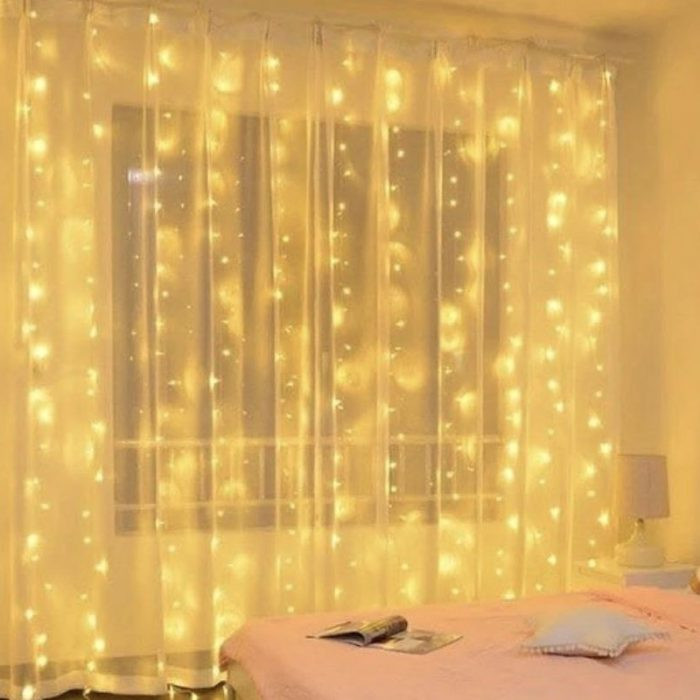 ریسه پرده ای 2*3 متر آفتابی